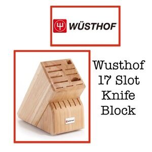 WÜSTHOF - 17-Slot Beechwood Knife Storage Block